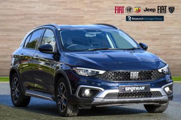SPOTICAR Fiat Tipo 1.0 Cross Euro 6 (s/s) 5dr Used Car - Saloon Petrol Blue - Nuneaton - 1200573275_1