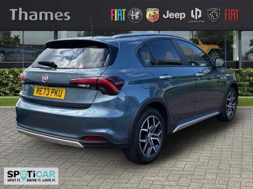 SPOTICAR Fiat Tipo 1.0 Cross Euro 6 (s/s) 5dr Used Car - Saloon Petrol Blue - Slough - 1200591845_3