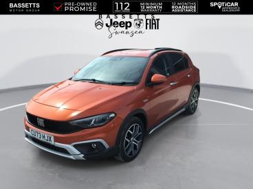 SPOTICAR Fiat Tipo 1.5 Firefly Turbo Mhev Cross Dct Euro 6 (s/s) 5dr Used Car - Saloon Petrol Orange - Swansea - 1200592287_4