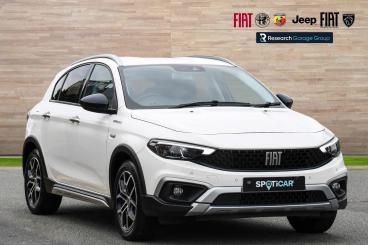 SPOTICAR Fiat Tipo 1.0 Cross Euro 6 (s/s) 5dr Used Car - Saloon Petrol White - Nuneaton - 1200601633_1