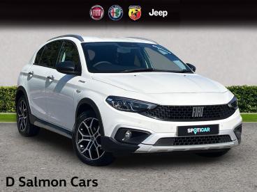 SPOTICAR Fiat Tipo 1.0 Cross Euro 6 (s/s) 5dr Used Car - Saloon Petrol White - Colchester - 1200629352_1