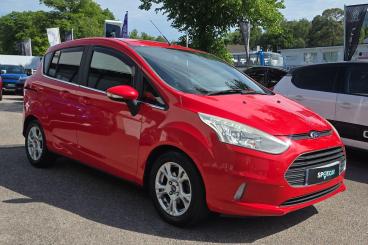 SPOTICAR Ford B-max 1.6 Zetec Powershift Euro 5 5dr Used Car - Mpv Petrol Red - Torquay - 1200605312_1