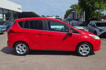 SPOTICAR Ford B-max 1.6 Zetec Powershift Euro 5 5dr Used Car - Mpv Petrol Red - Torquay - 1200605312_2