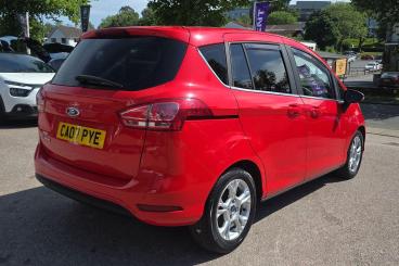 SPOTICAR Ford B-max 1.6 Zetec Powershift Euro 5 5dr Used Car - Mpv Petrol Red - Torquay - 1200605312_3