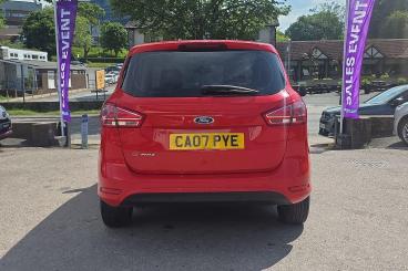 SPOTICAR Ford B-max 1.6 Zetec Powershift Euro 5 5dr Used Car - Mpv Petrol Red - Torquay - 1200605312_4