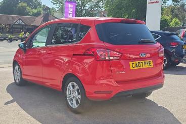 SPOTICAR Ford B-max 1.6 Zetec Powershift Euro 5 5dr Used Car - Mpv Petrol Red - Torquay - 1200605312_5
