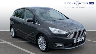 SPOTICAR Ford C-max 1.0t Ecoboost Titanium Euro 6 (s/s) 5dr Used Car - Mpv Petrol Grey - Crawley - 1200564347_1