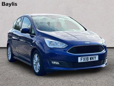 SPOTICAR Ford C-max 1.0t Ecoboost Zetec Euro 6 (s/s) 5dr Used Car - Mpv Petrol Blue - Worcester - 1200623770_1