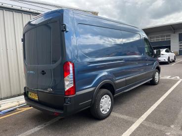 SPOTICAR Ford E-transit 350 68kwh Leader Auto Rwd L3 H2 5dr Used Car - Commercial Vehicle Electric Blue - Trowbridge - 1200531189_4