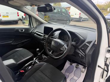 SPOTICAR Ford Ecosport 1.0t Ecoboost St-line Euro 6 (s/s) 5dr Used Car - Suv Petrol White - Boston - 1200545156_3