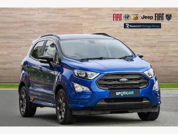 SPOTICAR Ford Ecosport 1.0t Ecoboost St-line Euro 6 (s/s) 5dr Used Car - Suv Petrol Blue - Nuneaton - 1200548939_1