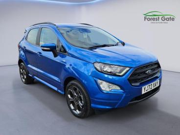 SPOTICAR Ford Ecosport 1.0t Ecoboost St-line Euro 6 (s/s) 5dr Used Car - Suv Petrol Blue - Corby - 1200551674_1
