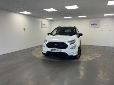 SPOTICAR Ford Ecosport 1.0t Ecoboost St-line Euro 6 (s/s) 5dr Used Car - Suv Petrol White - Stafford - 1200551902_1