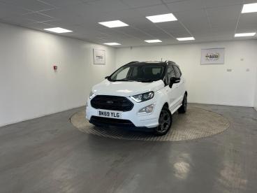 SPOTICAR Ford Ecosport 1.0t Ecoboost St-line Euro 6 (s/s) 5dr Used Car - Suv Petrol White - Stafford - 1200551902_2