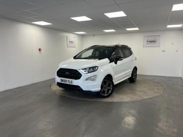 SPOTICAR Ford Ecosport 1.0t Ecoboost St-line Euro 6 (s/s) 5dr Used Car - Suv Petrol White - Stafford - 1200551902_3