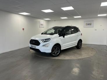 SPOTICAR Ford Ecosport 1.0t Ecoboost St-line Euro 6 (s/s) 5dr Used Car - Suv Petrol White - Stafford - 1200551902_4