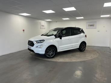 SPOTICAR Ford Ecosport 1.0t Ecoboost St-line Euro 6 (s/s) 5dr Used Car - Suv Petrol White - Stafford - 1200551902_5