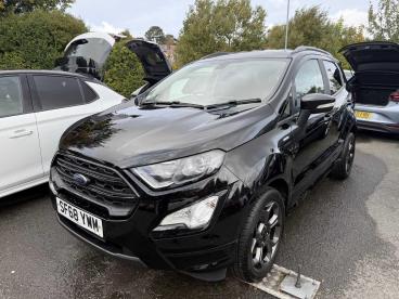 SPOTICAR Ford Ecosport 1.0t Ecoboost St-line Euro 6 (s/s) 5dr Used Car - Suv Petrol Black - Colwyn Bay - 1200553822_3