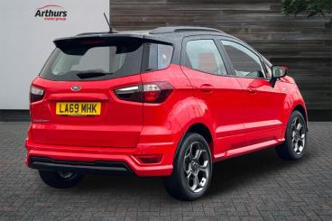 SPOTICAR Ford Ecosport 1.0t Ecoboost St-line Auto Euro 6 (s/s) 5dr Used Car - Suv Petrol Red - Newtown - 1200555247_3