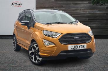 SPOTICAR Ford Ecosport 1.0t Ecoboost St-line Euro 6 (s/s) 5dr Used Car - Suv Petrol Yellow - Newtown - 1200555250_1