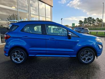 SPOTICAR Ford Ecosport 1.0t Ecoboost St-line Euro 6 (s/s) 5dr Used Car - Suv Petrol Blue - Boston - 1200555844_2