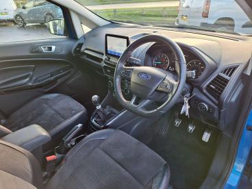 SPOTICAR Ford Ecosport 1.0t Ecoboost St-line Euro 6 (s/s) 5dr Used Car - Suv Petrol Blue - Boston - 1200555844_4