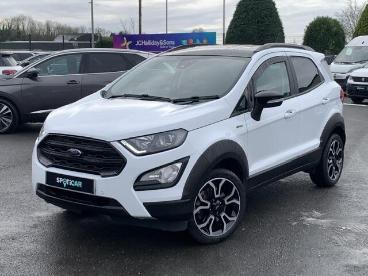 SPOTICAR Ford Ecosport 1.0t Ecoboost Active Euro 6 (s/s) 5dr Used Car - Suv Petrol White - Eglinton - 1200558007_3