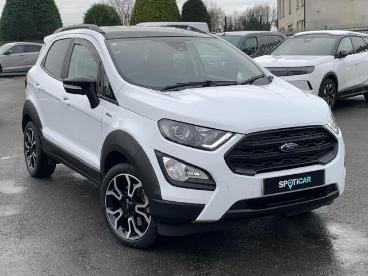 SPOTICAR Ford Ecosport 1.0t Ecoboost Active Euro 6 (s/s) 5dr Used Car - Suv Petrol White - Eglinton - 1200558007_5