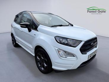 SPOTICAR Ford Ecosport 1.0t Ecoboost St-line Euro 6 (s/s) 5dr Used Car - Suv Petrol White - Corby - 1200559218_1