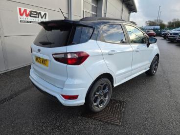 SPOTICAR Ford Ecosport 1.0t Ecoboost St-line Euro 6 (s/s) 5dr Used Car - Suv Petrol White - Bodmin - 1200563374_4