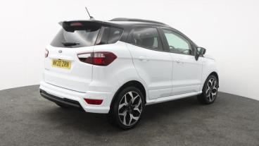 SPOTICAR Ford Ecosport 1.0t Ecoboost St-line Euro 6 (s/s) 5dr Used Car - Suv Petrol White - Truro - 1200563719_3