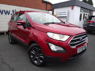 SPOTICAR Ford Ecosport 1.0t Ecoboost Zetec Euro 6 (s/s) 5dr Used Car - Suv Petrol Red - Telford - 1200566520_1
