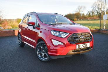 SPOTICAR Ford Ecosport 1.0t Ecoboost St-line Euro 6 (s/s) 5dr Used Car - Suv Petrol Red - Ballymena County Antrim - 1200571449_1
