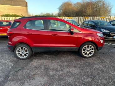 SPOTICAR Ford Ecosport 1.0t Ecoboost Titanium Euro 6 (s/s) 5dr Used Car - Suv Petrol Red - Tiverton - 1200575091_2