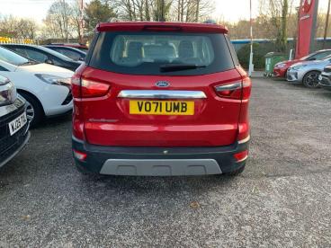 SPOTICAR Ford Ecosport 1.0t Ecoboost Titanium Euro 6 (s/s) 5dr Used Car - Suv Petrol Red - Tiverton - 1200575091_4