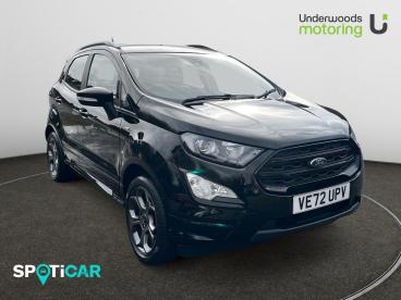 SPOTICAR Ford Ecosport 1.0t Ecoboost St-line Euro 6 (s/s) 5dr Used Car - Suv Petrol Black - Tiptree - 1200575728_1