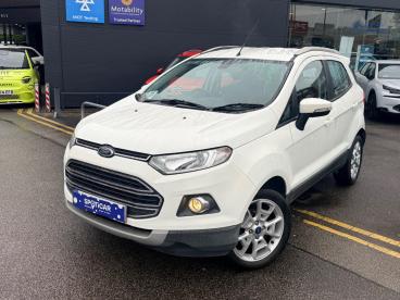 SPOTICAR Ford Ecosport 1.0t Ecoboost Titanium 2wd Euro 5 (s/s) 5dr Used Car - Suv Petrol White - Wakefield - 1200575817_2