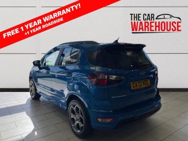 SPOTICAR Ford Ecosport 1.0t Ecoboost St-line Euro 6 (s/s) 5dr Used Car - Suv Petrol Blue - Bridgend - 1200586220_2