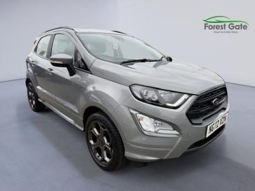 SPOTICAR Ford Ecosport 1.0t Ecoboost St-line Euro 6 (s/s) 5dr Used Car - Suv Petrol Silver - Corby - 1200587186_1