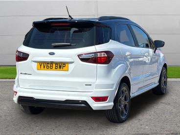 SPOTICAR Ford Ecosport 1.0t Ecoboost St-line Auto Euro 6 (s/s) 5dr Used Car - Suv Petrol White - Worksop - 1200593723_5