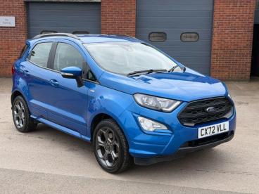 SPOTICAR Ford Ecosport 1.0t Ecoboost St-line Euro 6 (s/s) 5dr Used Car - Suv Petrol Blue - Billinghay - 1200594767_1