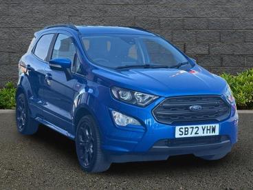 SPOTICAR Ford Ecosport 1.0t Ecoboost St-line Euro 6 (s/s) 5dr Used Car - Suv Petrol Blue - Weymouth - 1200597008_1