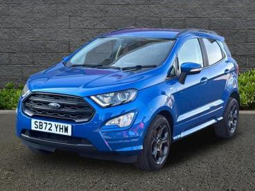 SPOTICAR Ford Ecosport 1.0t Ecoboost St-line Euro 6 (s/s) 5dr Used Car - Suv Petrol Blue - Weymouth - 1200597008_3