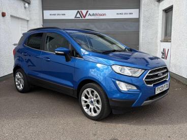 SPOTICAR Ford Ecosport 1.0t Ecoboost Titanium Euro 6 (s/s) 5dr Used Car - Suv Petrol Blue - Inverness - 1200598401_1