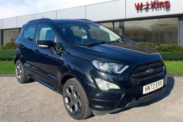 SPOTICAR Ford Ecosport 1.0t Ecoboost St-line Euro 6 (s/s) 5dr Used Car - Suv Petrol Black - Farningham - 1200601484_1