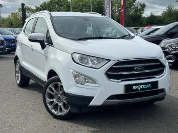 SPOTICAR Ford Ecosport 1.0t Ecoboost Titanium Euro 6 (s/s) 5dr Used Car - Suv Petrol White - Eglinton - 1200603802_1