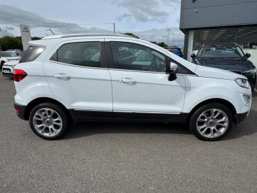 SPOTICAR Ford Ecosport 1.0t Ecoboost Titanium Euro 6 (s/s) 5dr Used Car - Suv Petrol White - Eglinton - 1200603802_2