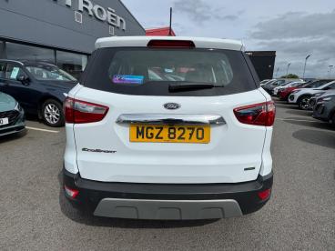 SPOTICAR Ford Ecosport 1.0t Ecoboost Titanium Euro 6 (s/s) 5dr Used Car - Suv Petrol White - Eglinton - 1200603802_4