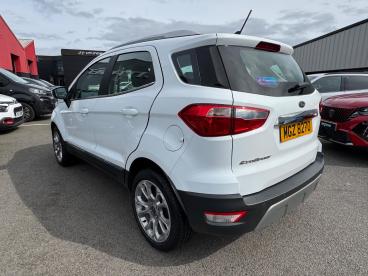 SPOTICAR Ford Ecosport 1.0t Ecoboost Titanium Euro 6 (s/s) 5dr Used Car - Suv Petrol White - Eglinton - 1200603802_5