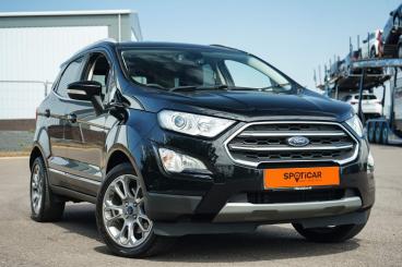 SPOTICAR Ford Ecosport 1.0t Ecoboost Titanium Euro 6 (s/s) 5dr Used Car - Suv Petrol Black - Bromsgrove - 1200613268_1